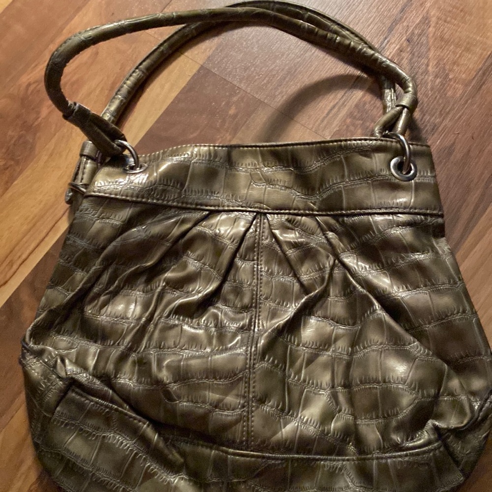 Purse with plenty of pocket space on inside!
